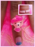 Anel Urso Com Boina